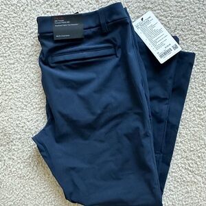 Men’s Lululemon ABC Slim Fit Trouser True Navy 34x30 NWT